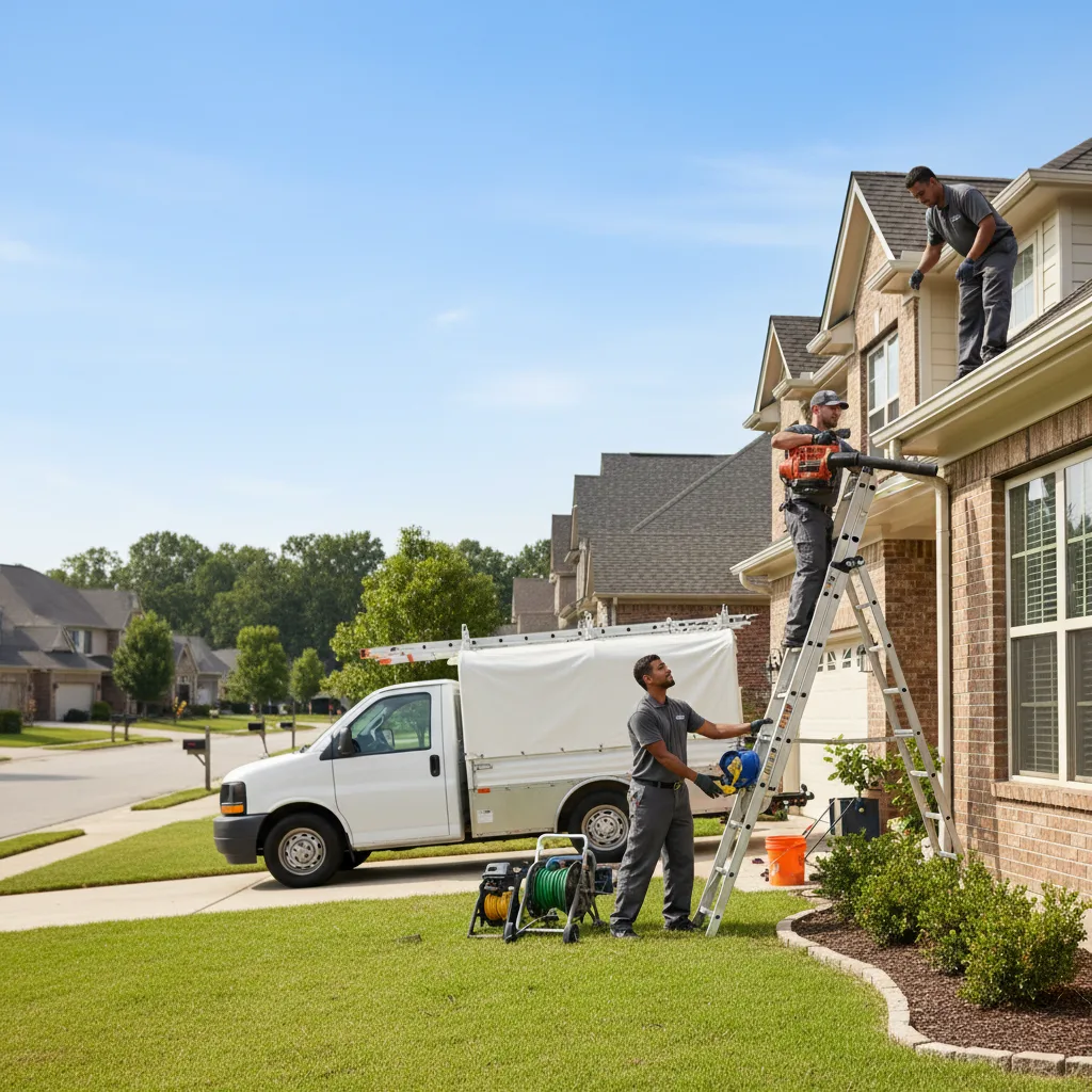 Home Gutter Service in Crowder, OK near me